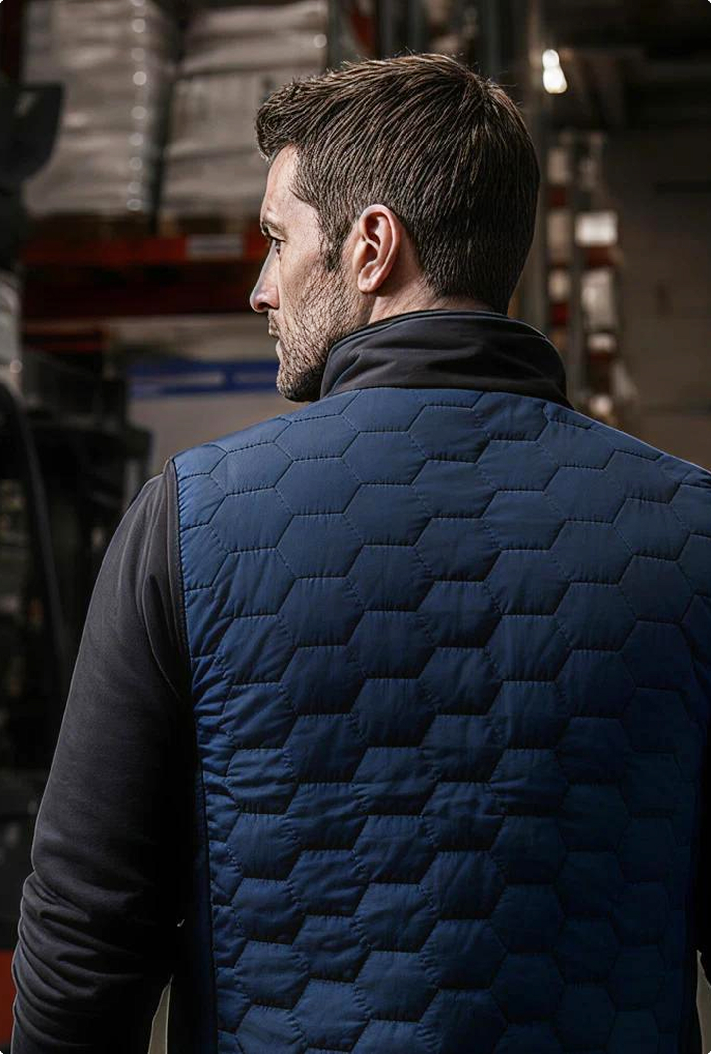 Gilet Thermo — vista posteriore