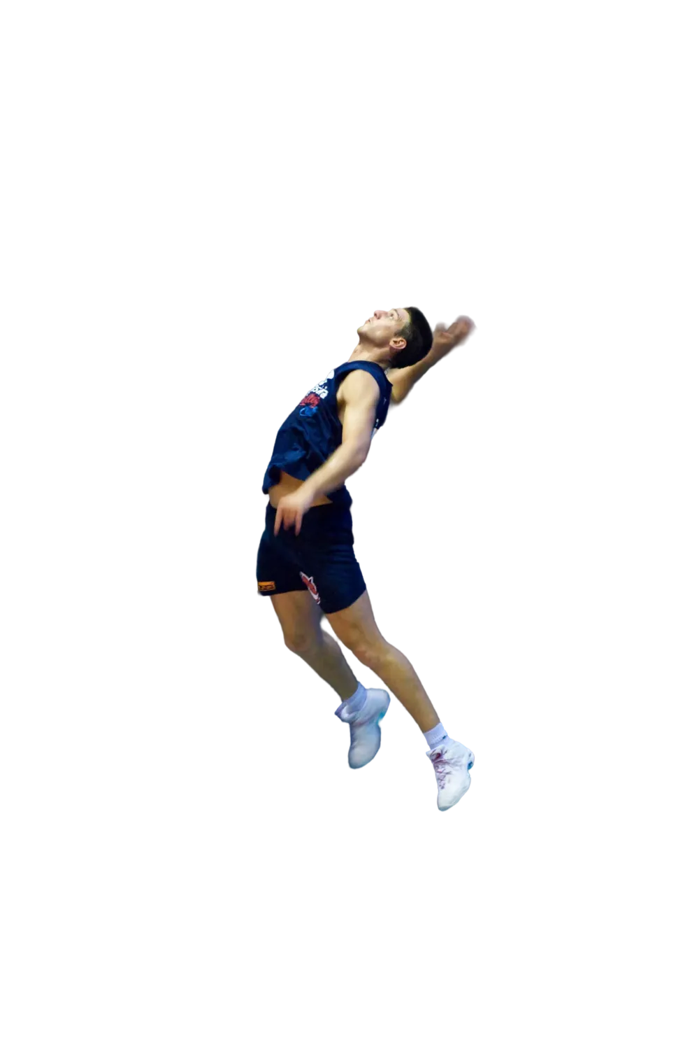 Atleta della Sir Safety Perugia in azione
